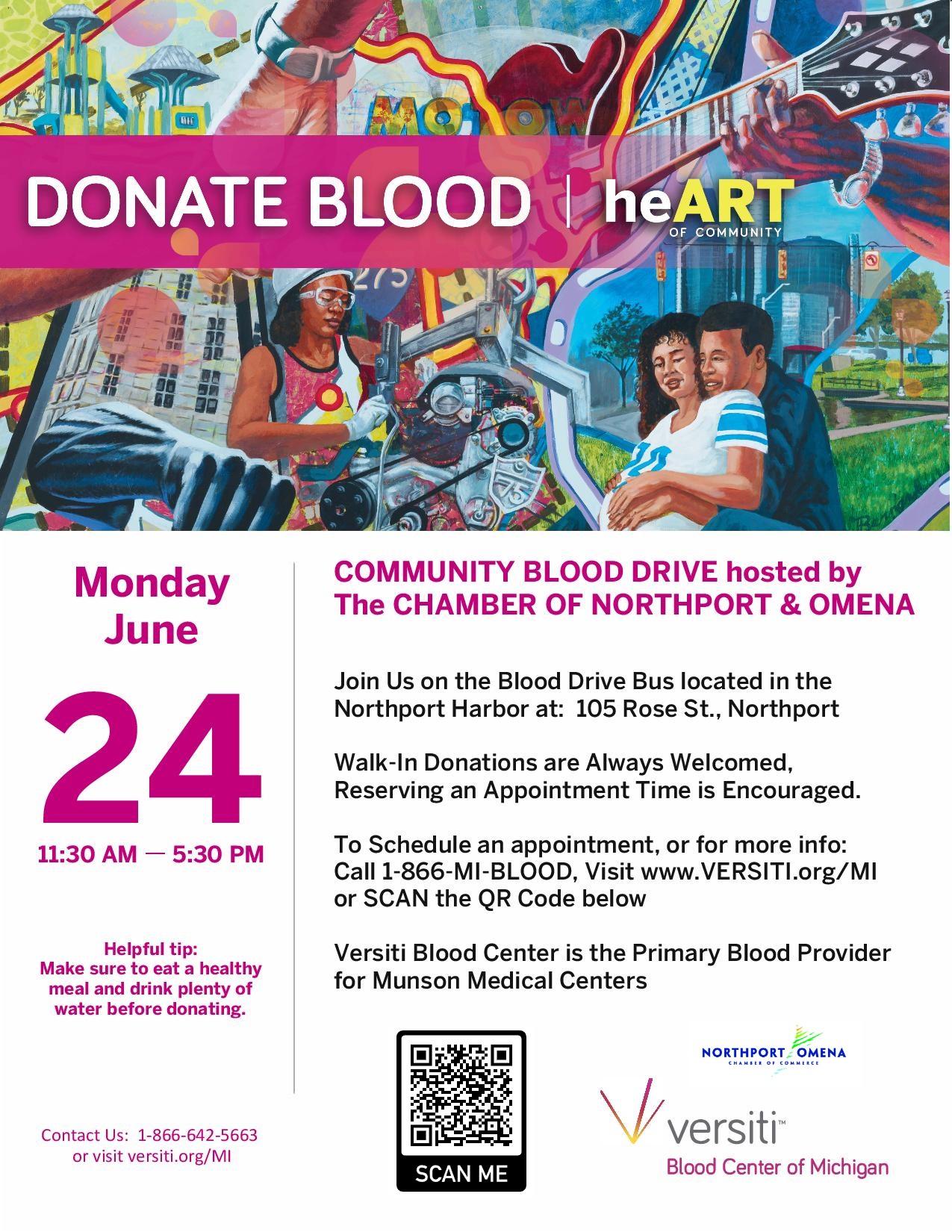 Read more about the article COMMUNITY BLOOD DRIVE