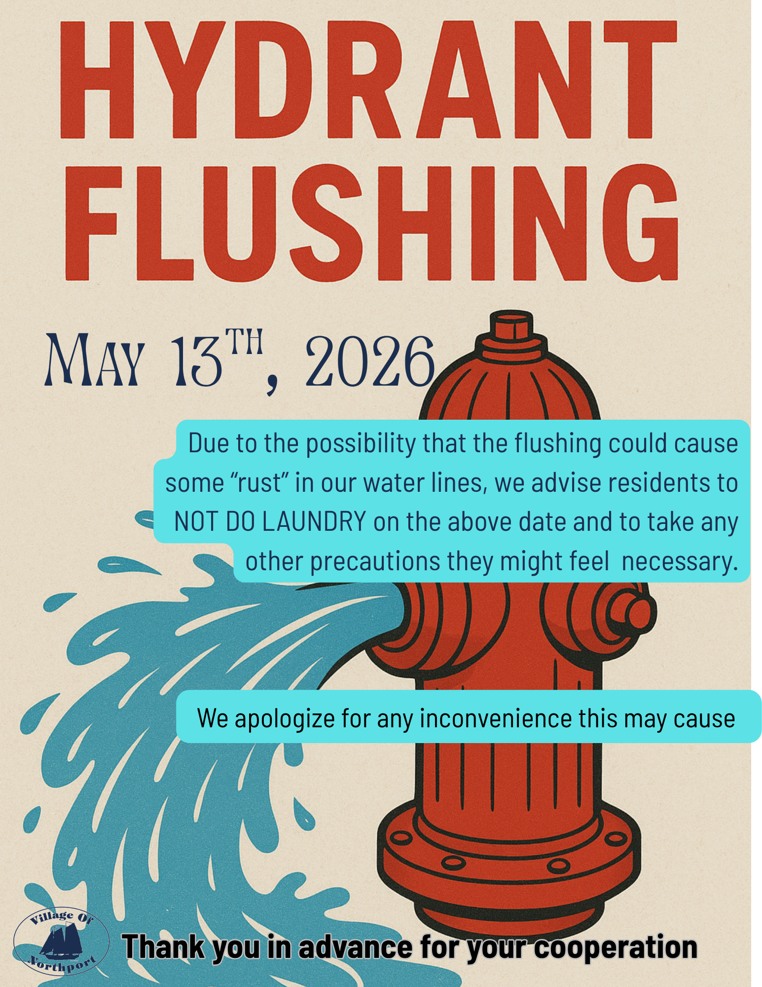 Read more about the article Hydrant flushing